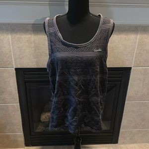 Gray & Black Primitive Men’s Aztec Print Tank Top